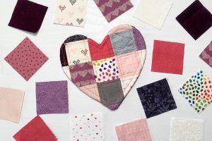 Perfect Patchwork How To + Make a Heart Coaster {Tutorial}